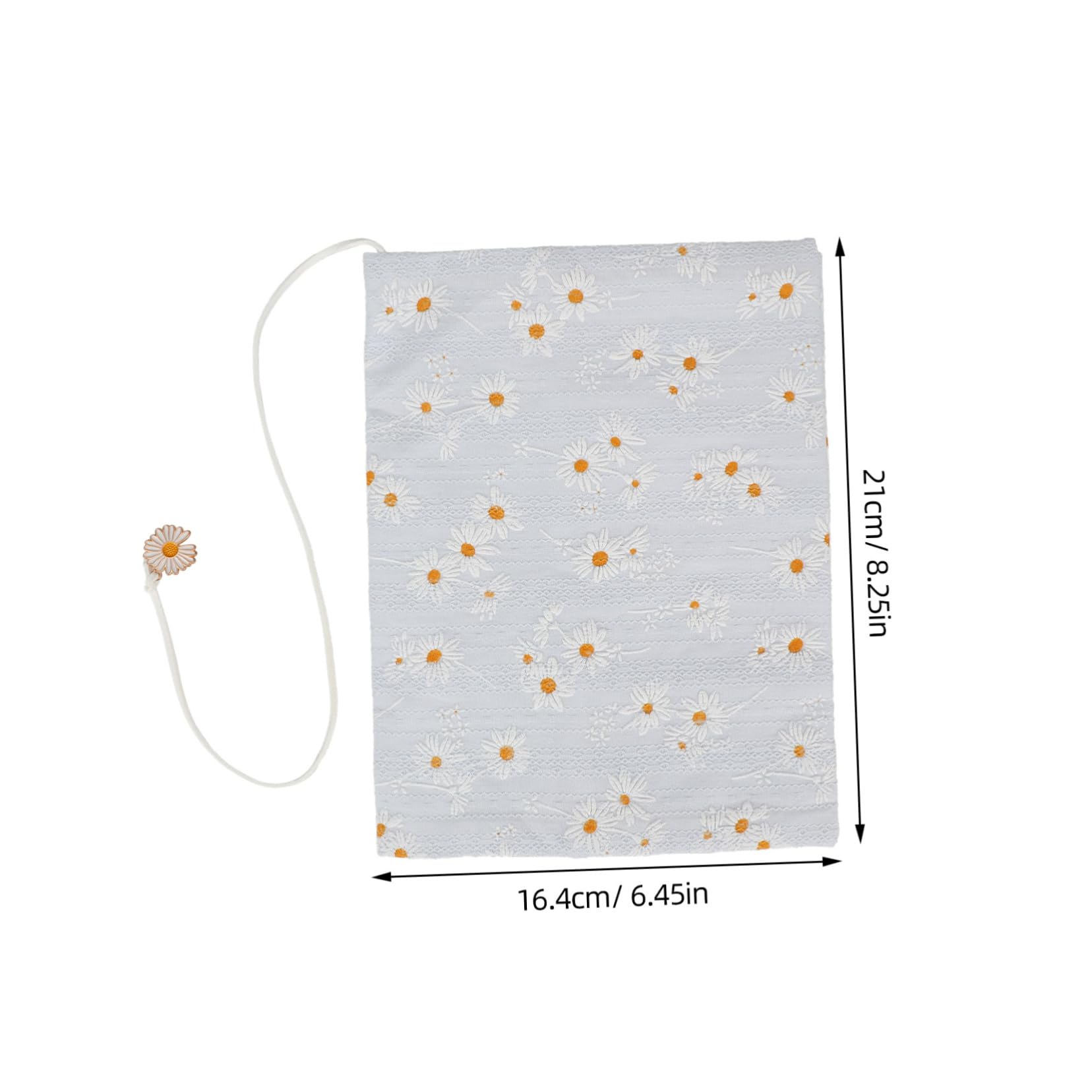 Lurrose Lot De 4 Housses De Pliables En Tissu À Couverture Rigide Pour Livres Résistantes Aux Déchirures Décoratives