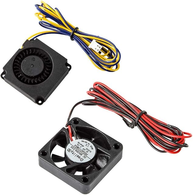 Creality Original 3D Printer Blower Fan 4010 40x40x10MM 24V DC Fan and 24V Circular Fan for Creality Ender 3 and Ender 3 Pro