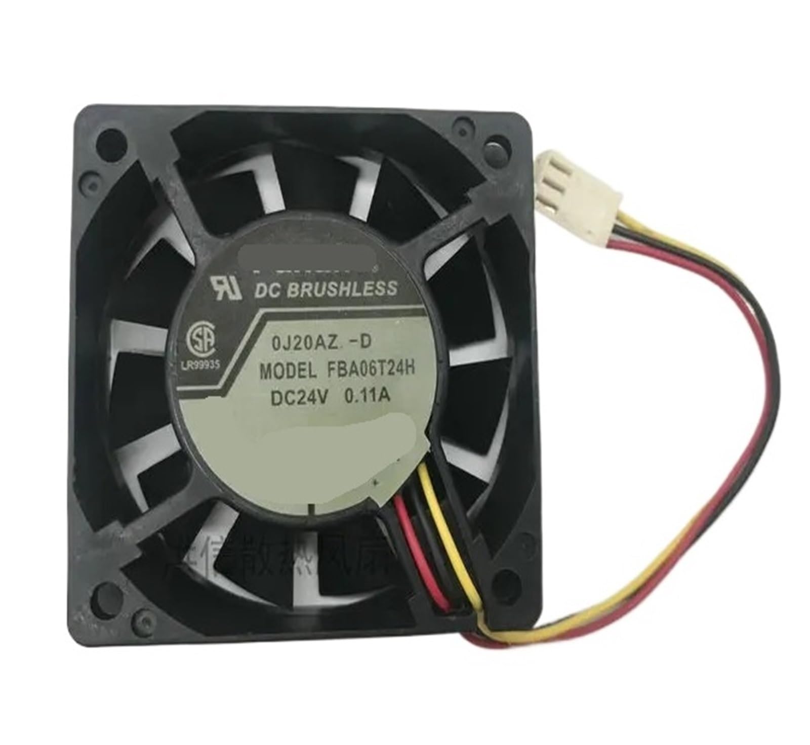 TSCFHGQI 1pcs FBA06T24H 6015 60mm 6cm 24V 0.11A Cooling Fan