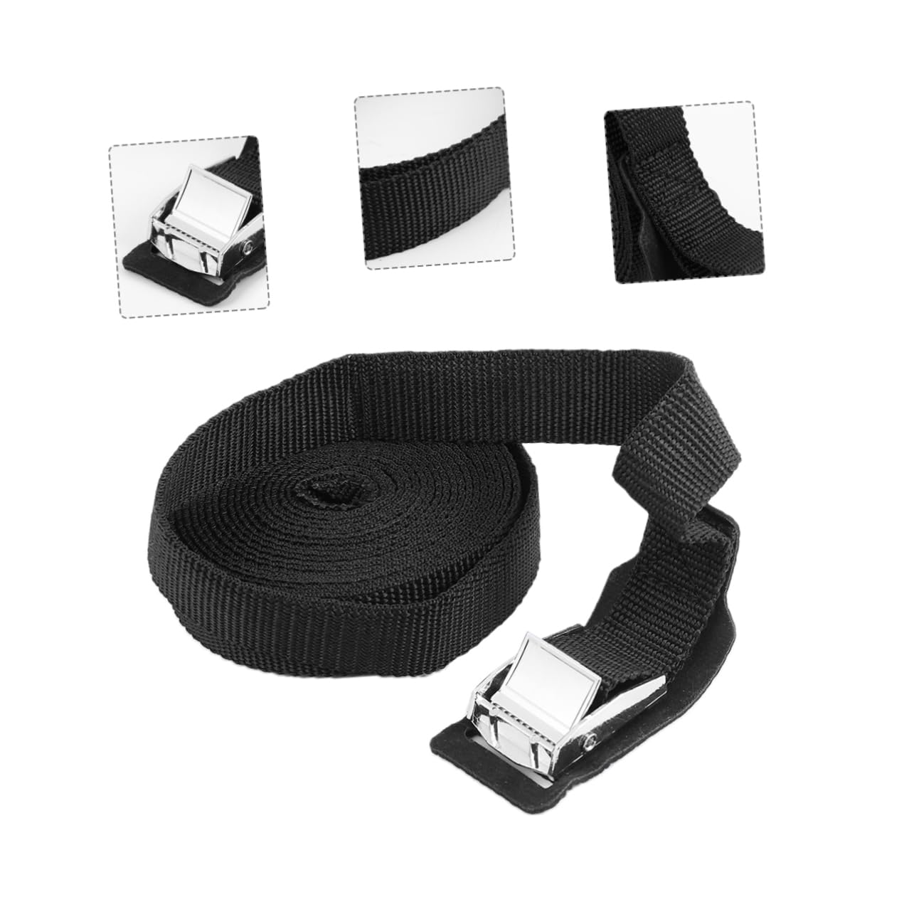 GRIRIW Kayak Straps Tie Downs High Strength Polyester Yarn Boat Ropes for Docking