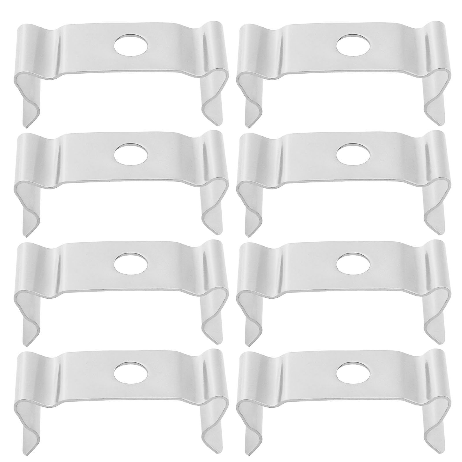 YINETTECH 50pcs 26mm T5 LED Light Bulb Clips Holder for Lamp Socket Led Ceiling Light Fixture with Aluminum Channels