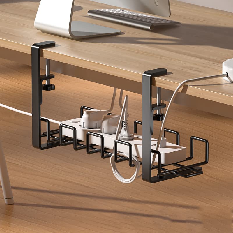 Buy THMINS Cable Management Under Desk Tray,Under Desk Cable Organizer