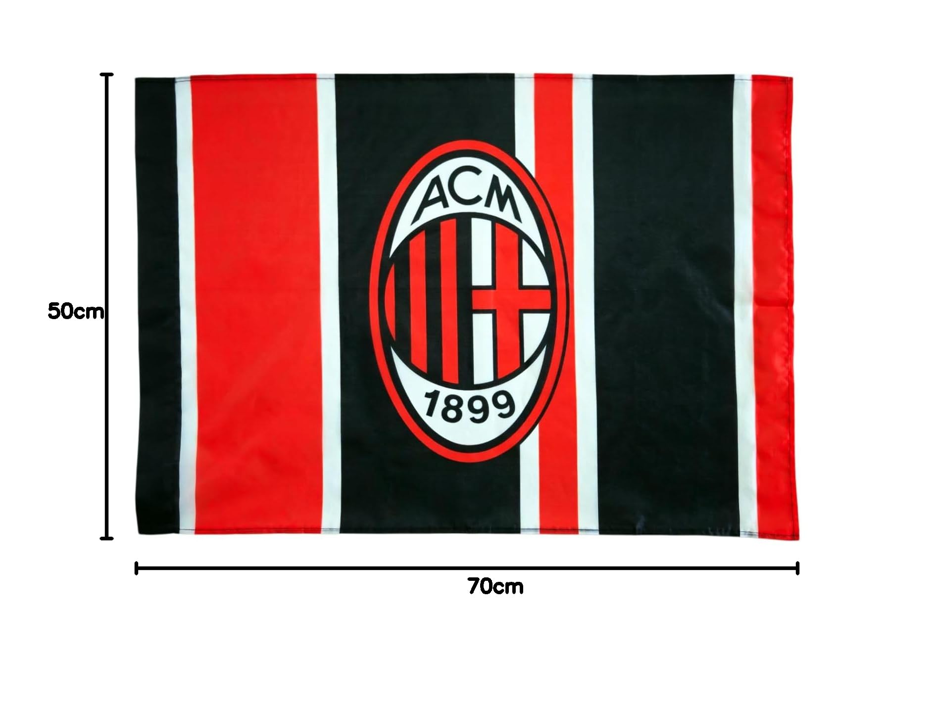AC Milan, bandiera 70x50cm