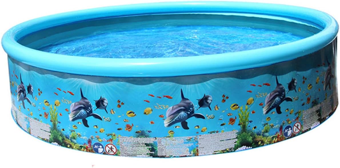 1pc Outdoor Boy Girl Water Play Pool Sturdy Round Toy with Pipe for Fun Swimming Activities Colorful for Enjoyment and Family Bonding