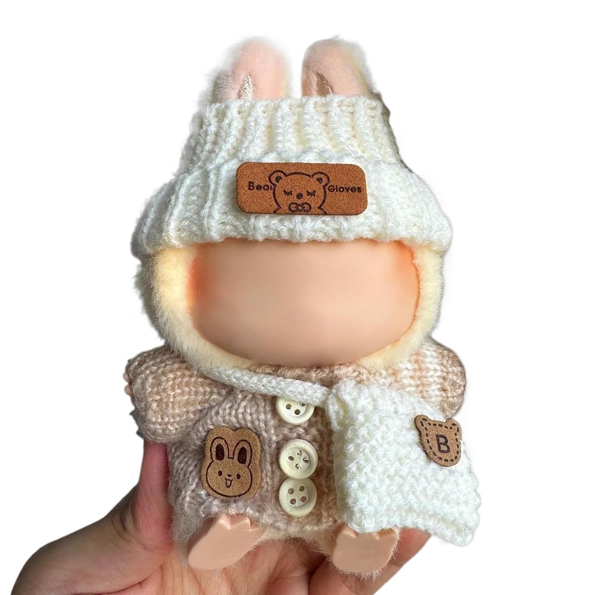Amazon.co.jp: for Labubu ぬいぐるみ ニット服のみ 着せ替え 洋服