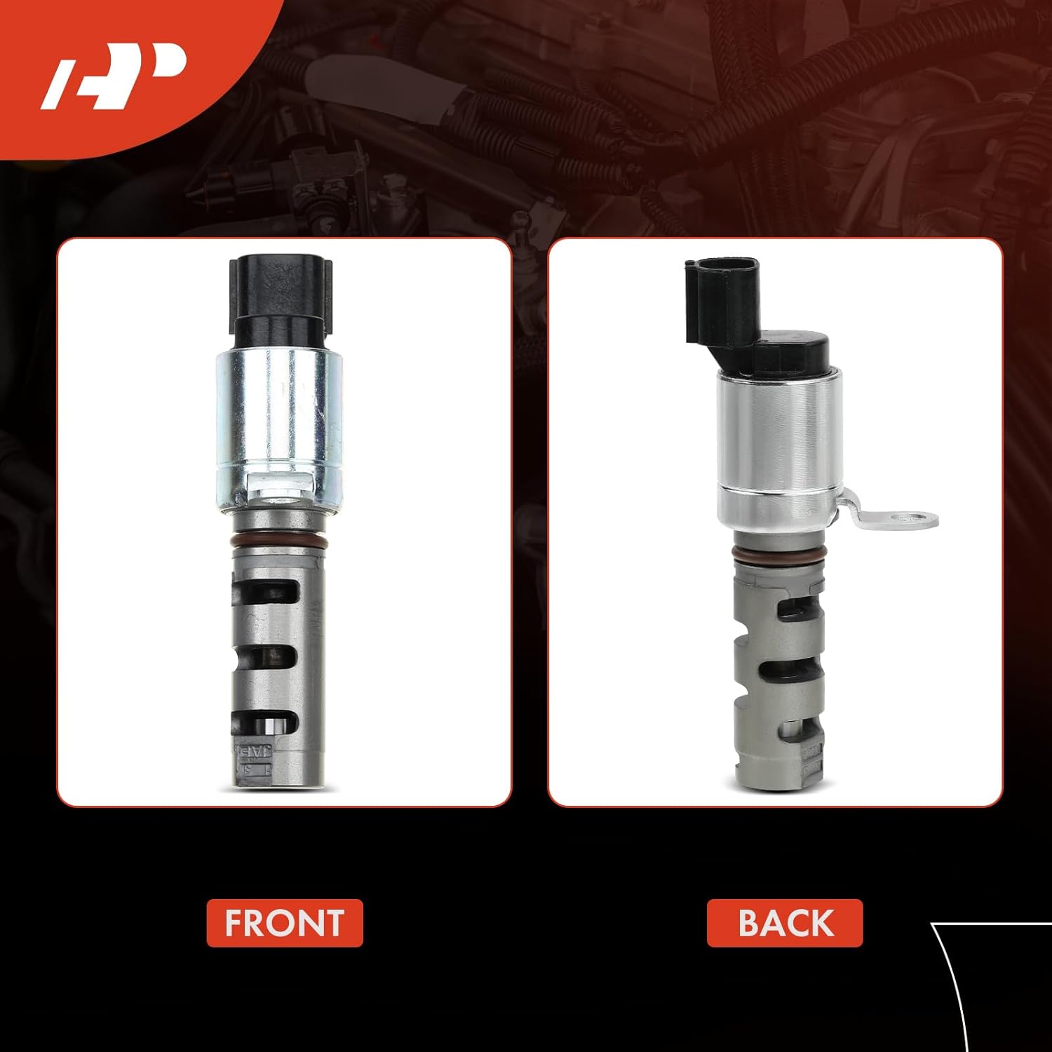 A-Premium Engine Variable Valve Timing (VVT) Solenoid Compatible with Toyota Tacoma 2011-2020, 4Runner 2010, L4 2.7L, Replace# 15330-0C010, 1533075030