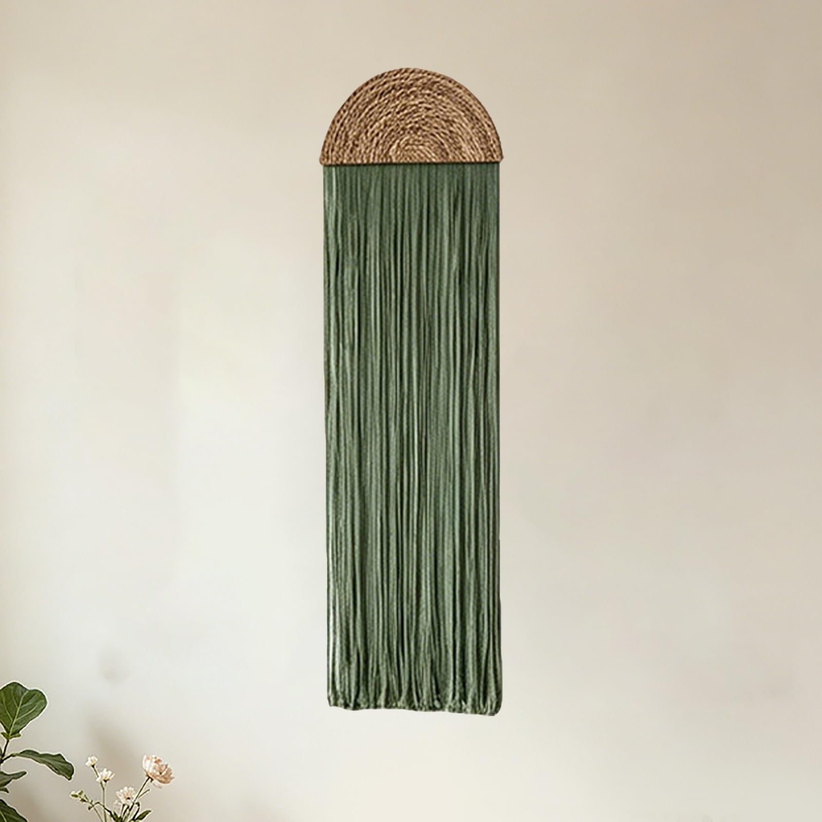 TaLcuS Large Tassel Tapestry Macrame Wall Hanging, Handmade Woven Wall Decor, Wedding Backdrop Banner for Home, Party ﻿(A2)