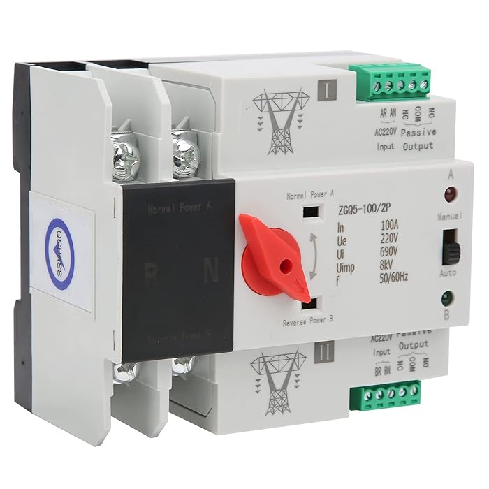 Buy CCYLEZ Circuit Breaker Changeover Dual Power Generator Changeover