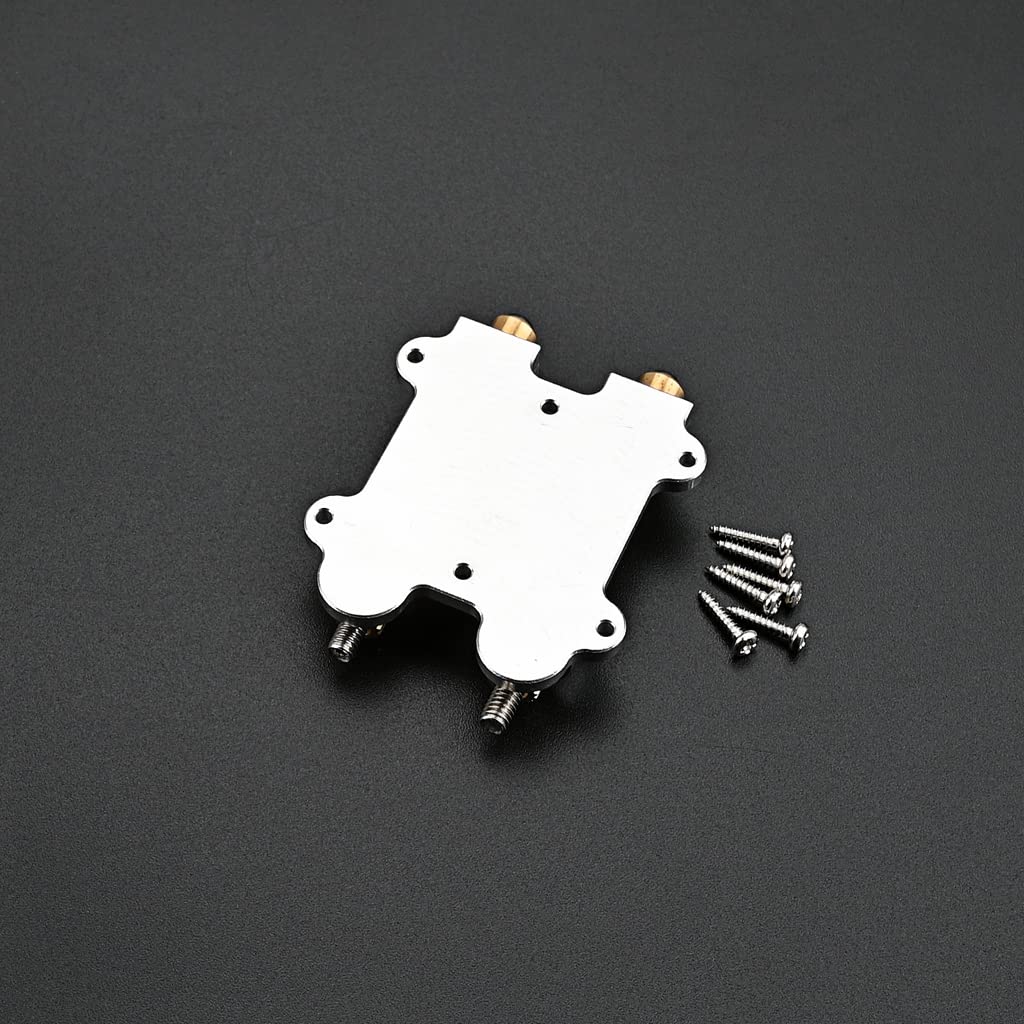 Alnicov Stabilizzatore del ponte del tremolo per chitarra doppio, kit dispositivo di stabilizzazione del tappo del tremolo per chitarra per chitarra elettrica
