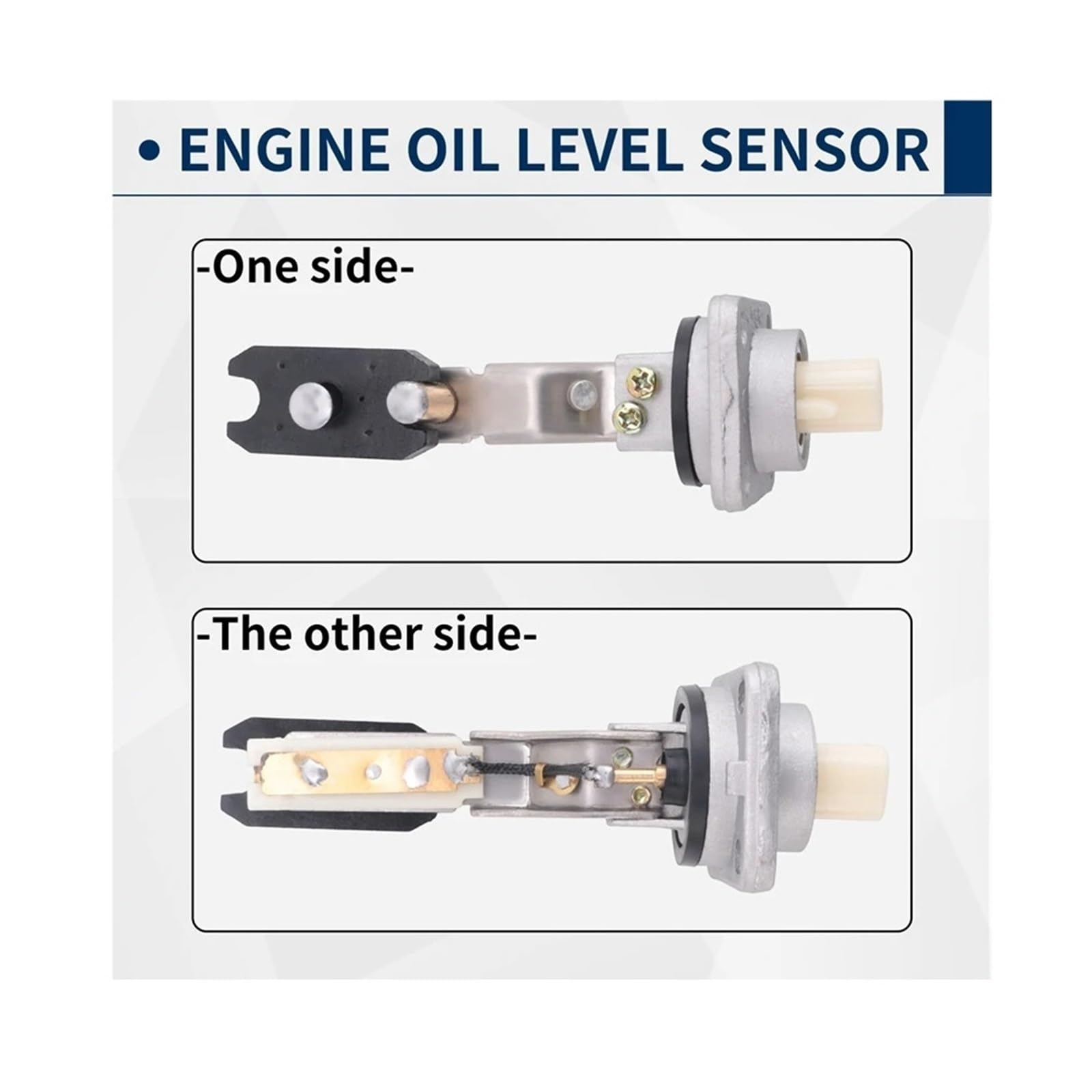Emisor de nivel de aceite carter Ajuste para Toyota Land Cruiser Ajuste para posavasos Ajuste para Lexus LX470 Sensor de nivel de aceite de motor de automóvil 89491-60060