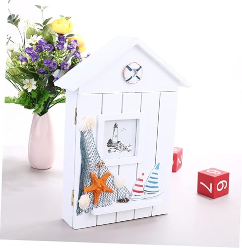 Miniatura 2 de ARTIBETTER Gabinete para llaves de pared, 1 unidad, para colgar llaves de granja, armario de llaves montado en la pared, llavero para llaves,