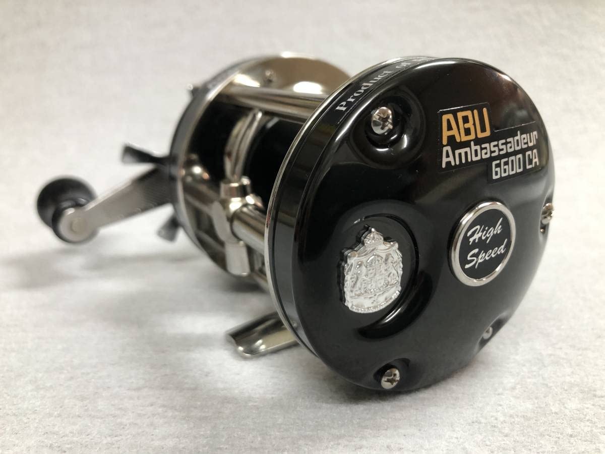 Amazon.co.jp: 雷魚 ABU Ambassadeur アブ 6600CA 黒ベロ ファクトリー 
