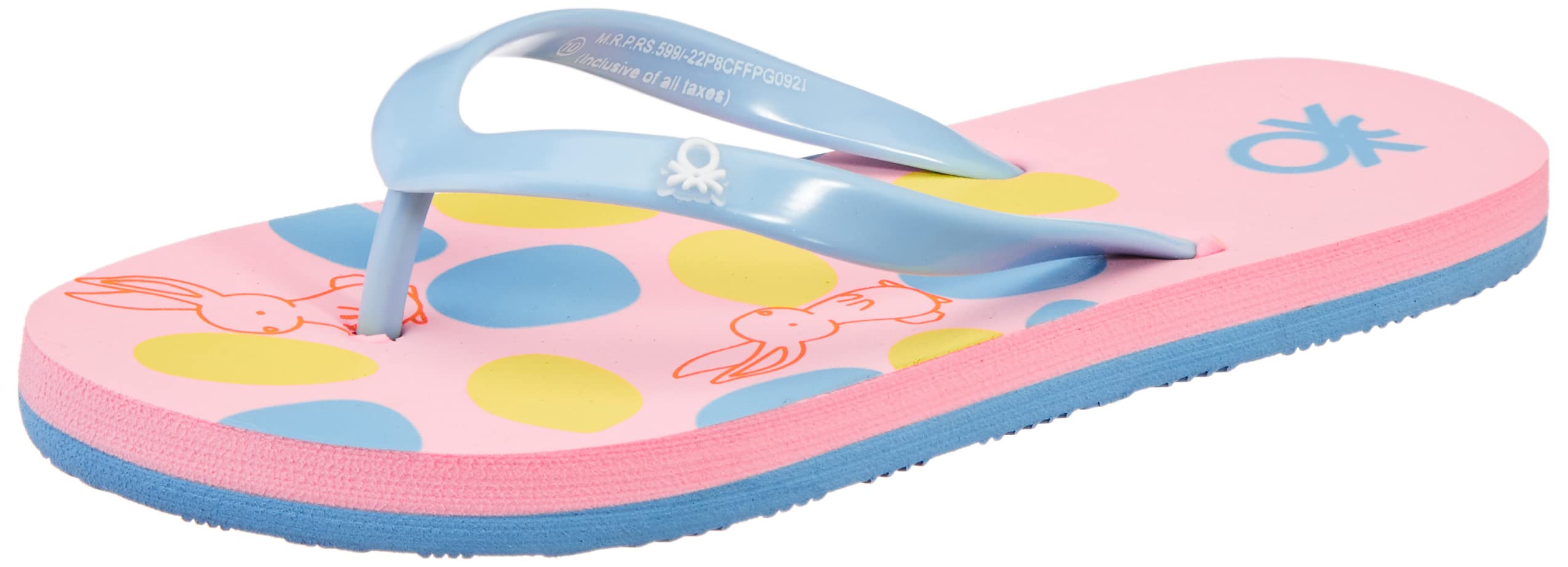 United Colors Of Benetton Unisex-Child Casual Slipper, Lt. Blue, 11 UK (B09NKT2B9W) Amazon Price History, Amazon Price Tracker