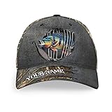Personalized Peacock Bass Fishing camo Custom hat 3D All-Over Print Fishing Baseball Angler Bass Cap