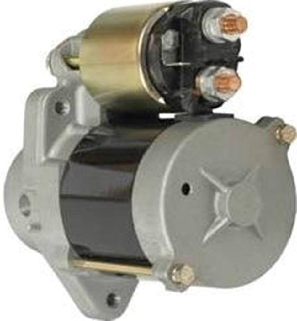 RAREELECTRICAL 12V Starter Motor Compatible With 1987-2003 John Deere 170 175 240 245 Gt242 Lx172 Lx176 Kawasaki 14Hp Denso 128000-4020 Am104559
