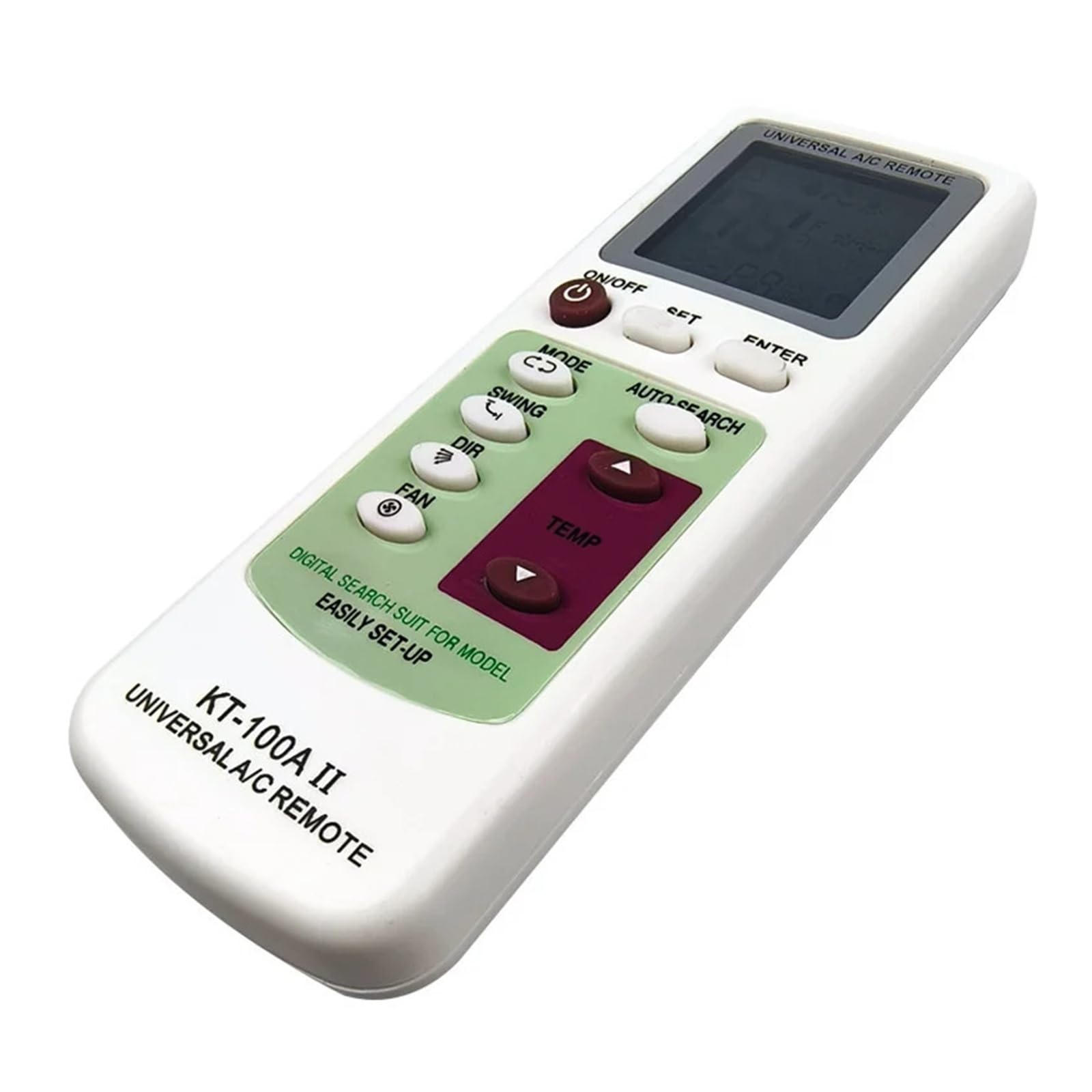 20 pezzi Telecomando universale A/C Kt-100a Controllo condizionatore d'aria In