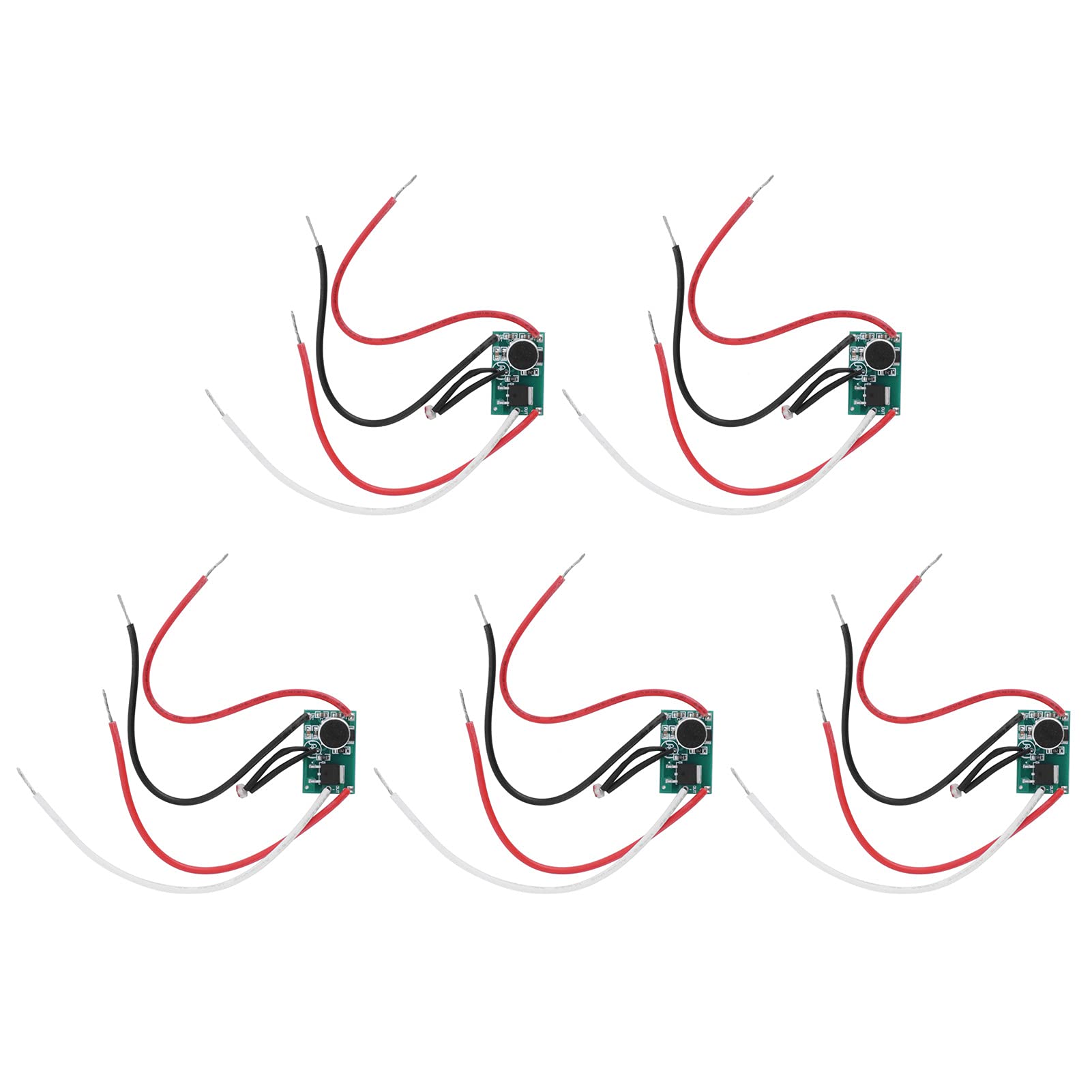 Sound Control Switch Module, Glass Fiber Solar Lamp Sensor Module Light Controller Circuit Board DC 3V?30V with Photosensitive Resistor