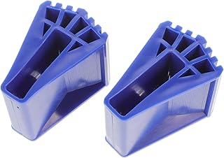 Yardwe 4 Peças Tampa Pés Da Escada Escada Telescópica Acessórios Azuis Tampa Pés Da Escada Segura Substituição Tampas Pés Da Escada Extensão Tampas Pés Da Escada Peças Da