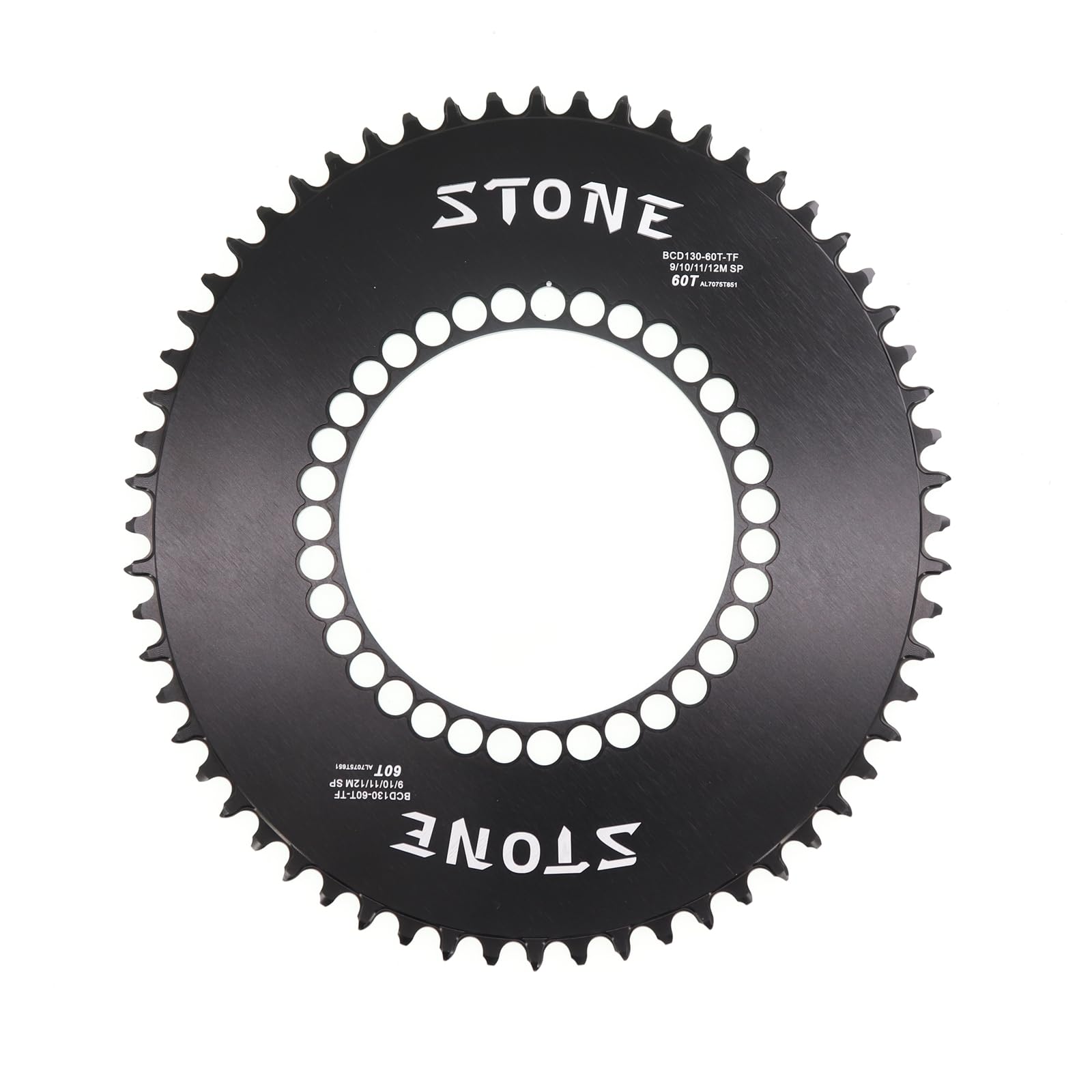 Amazon.com : DJC Stone Chainring 130BCD Oval for Brompton Sram Red