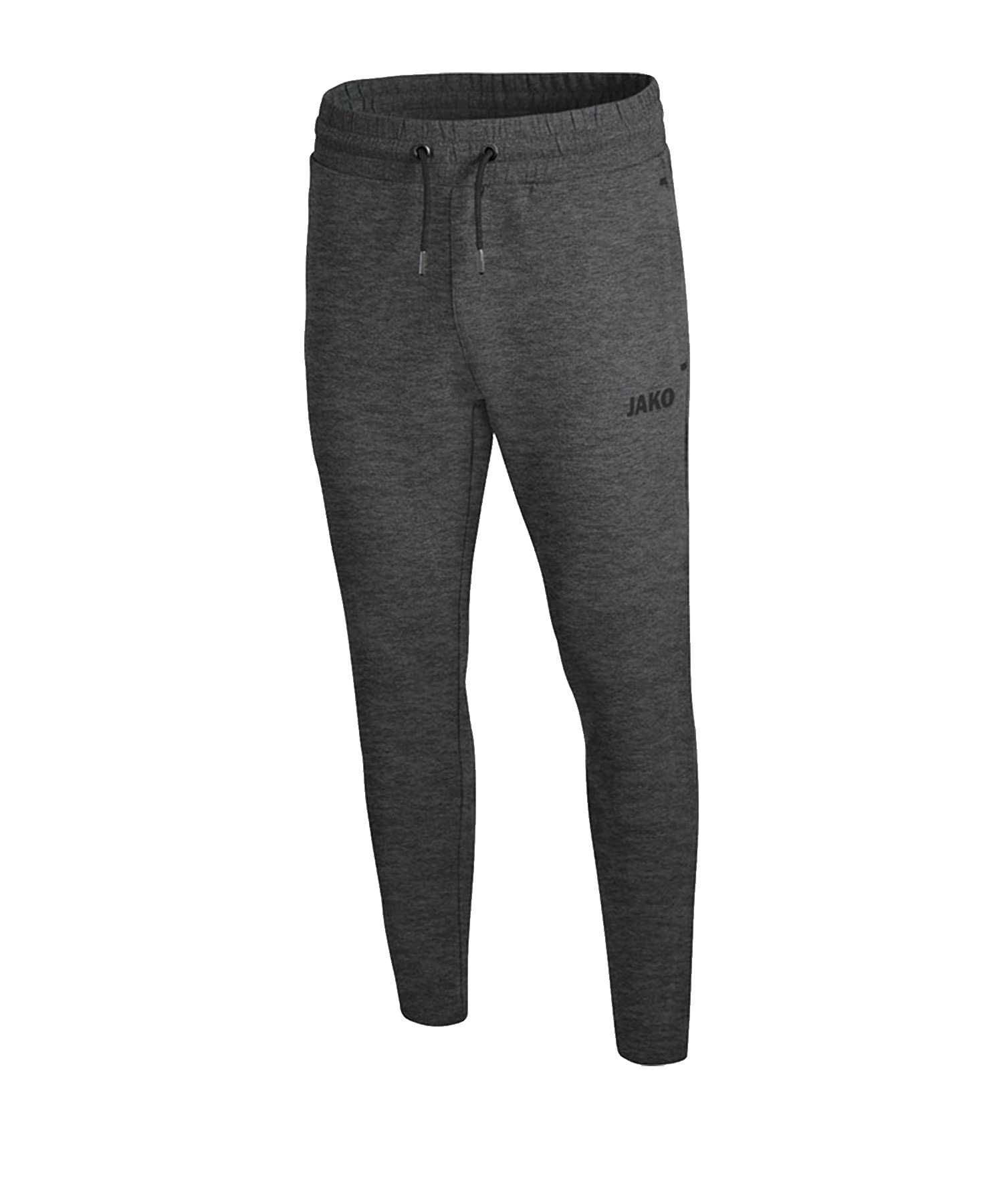 JAKO Men's Premium Basics Jogging Bottoms, Mens, Jogging Pants, 8429, Anthracite Mottled, L