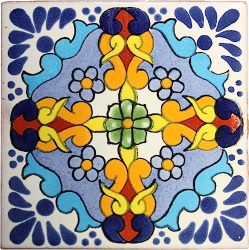 2x2 36 pcs Primavera Talavera Mexican Tile