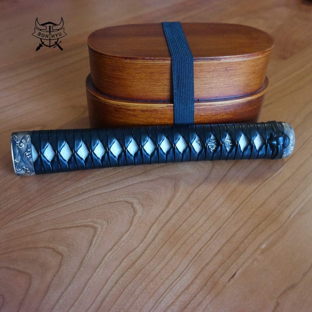 Sword Handle Tsuka 10.2in Or Special Specifications Alloy/Copper/Iron Fittings and Imitation or Real Samegawa