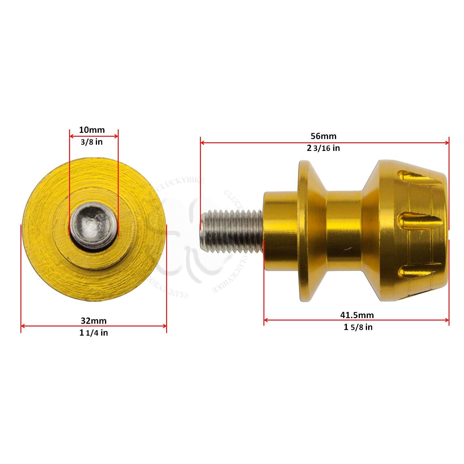 Kawasaki ZX6R ZX6 636 ZX14R ZX14 900 Swingarm Stand Spools Ninja ZX10R