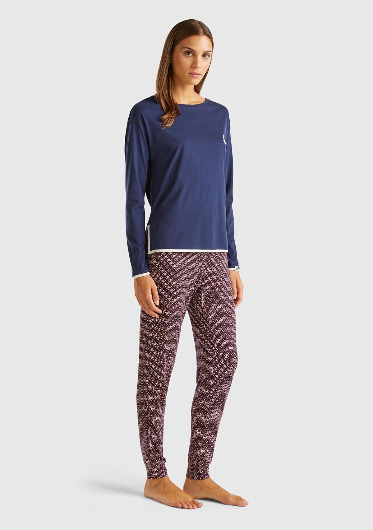 United Colors of Benetton Góra od pidżamy Kobiety Koszulka M/L 3y5e3m063