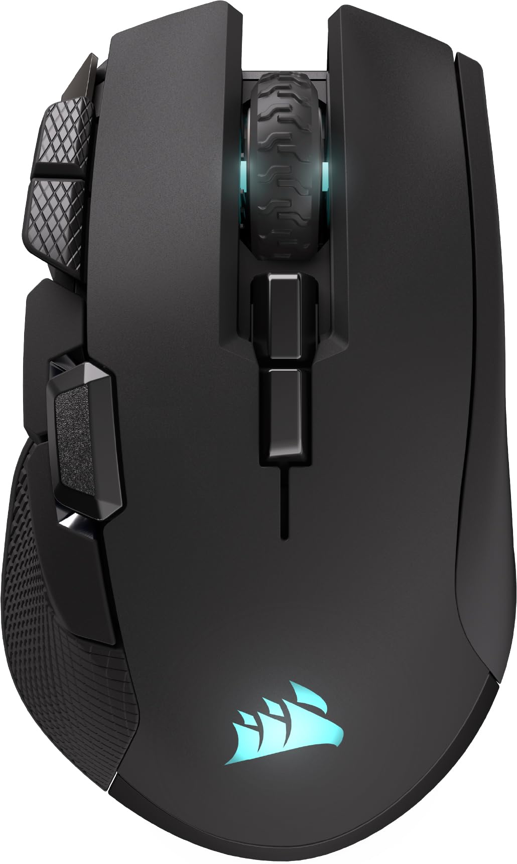 Corsair IRONCLAW WIRELESS SE (2026) Gaming Mouse – 26,000 DPI, Ergonomic Design for Larger Hands, 10 Programmable Buttons, for MOBA, FPS, MMO – Black