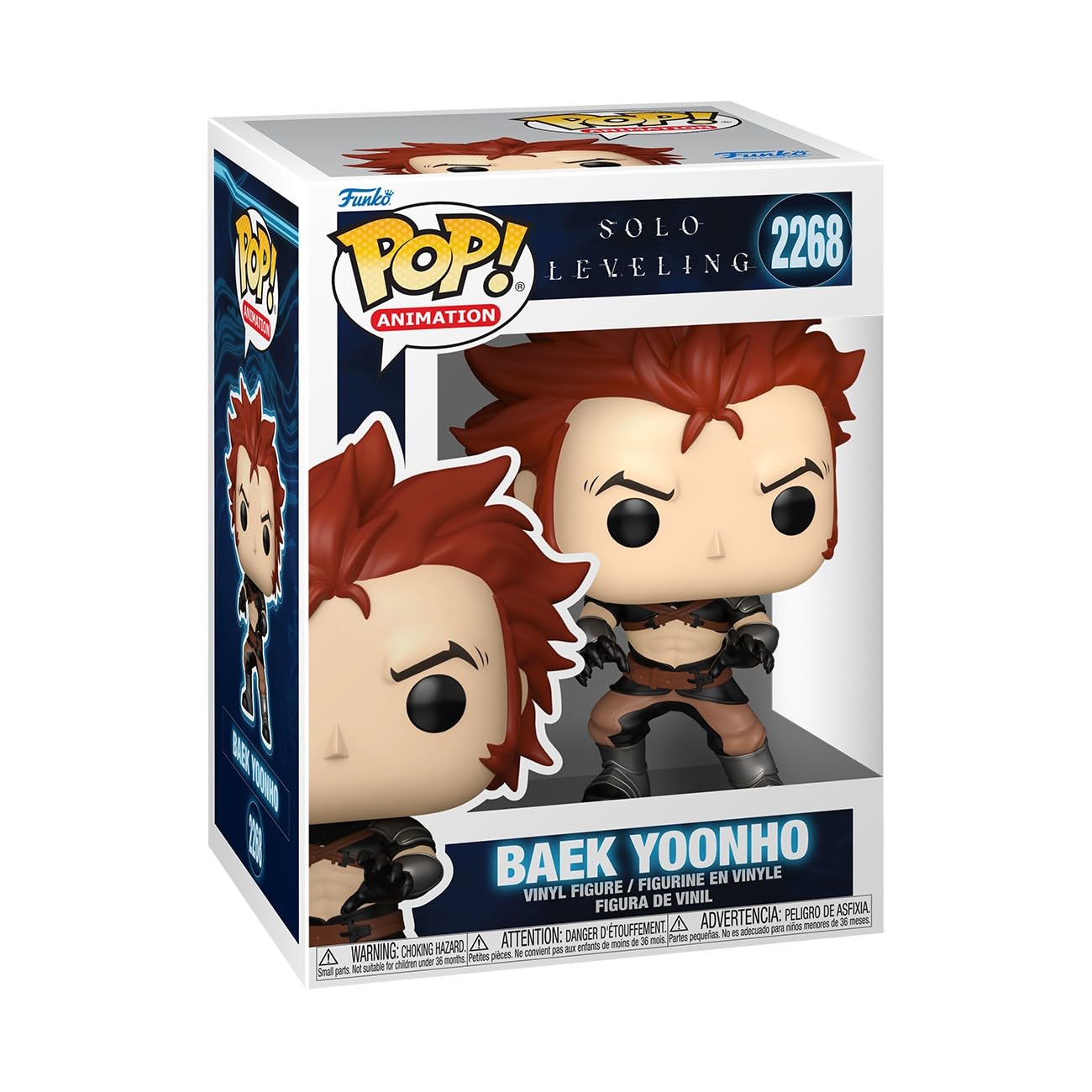 Funko POP! Animation: Solo Leveling Season 1- Baek Yoonho, Collectable Vinyl Figure, Gift Idea, Official Merchandise