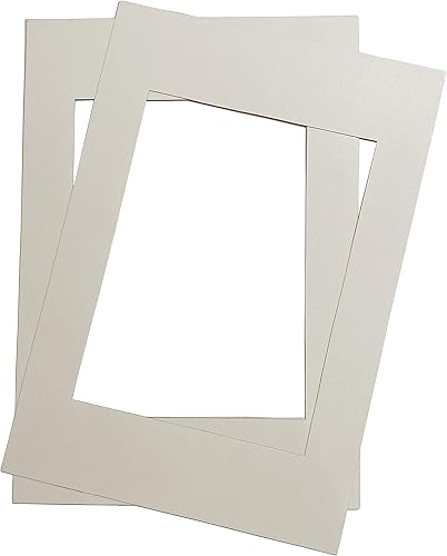 Miniatura 2 de INOVART Inovart Picture-It - Marcos de tapete de presentación  arte precortados en blanco, 9 x 12 pulgadas, paquete de 12