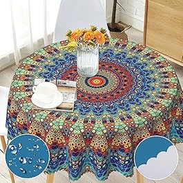 Boho Round Tablecloth...