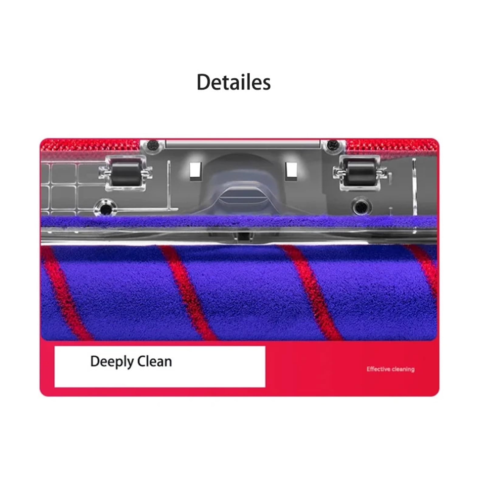 Cabezal Motorizado para Suelo Compatible con Dyson V7 V8 V10 V11 V15 V6 | V12silm; Morado; verificar la familia del aparato y la opción seleccionada
