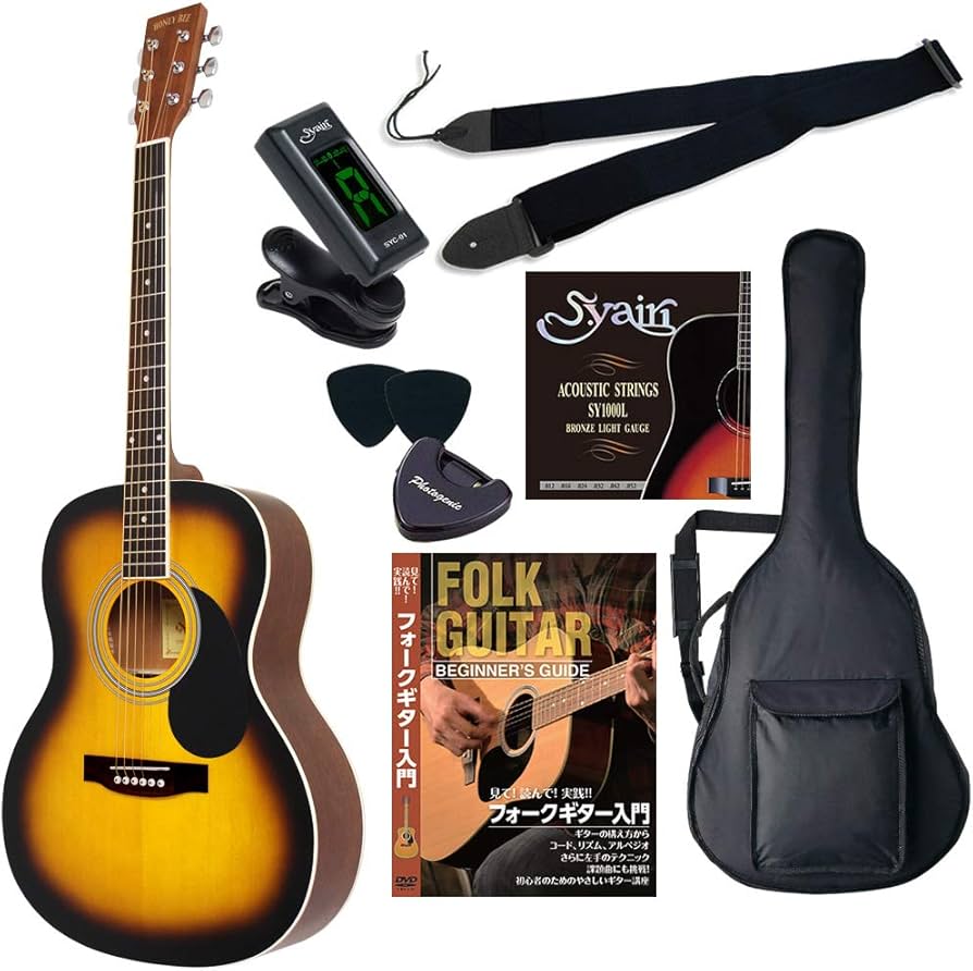 Amazon | HONEY BEE アコースティックギター F-15M/TS マット Amazon | HONEY BEE アコースティックギター F-15M/TS マット