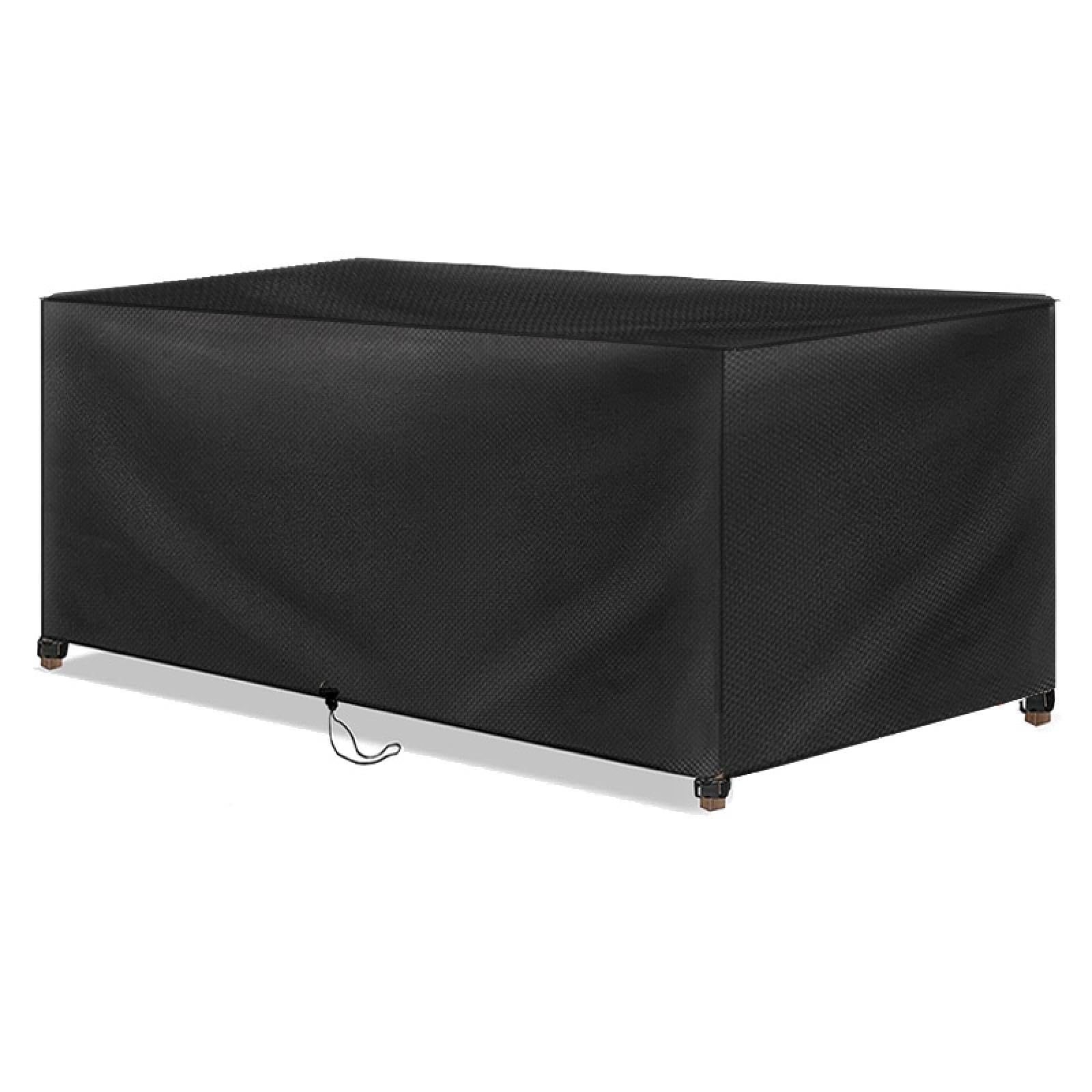 AOFOAE Garden Furniture Cover Waterproof Rectangular 140x70x105cm/Length X Width X Heigh Patio Rattan Cube Set Cover Outside,600d Oxford Fabric Patio Sofa Covers for Outdoor Furniture