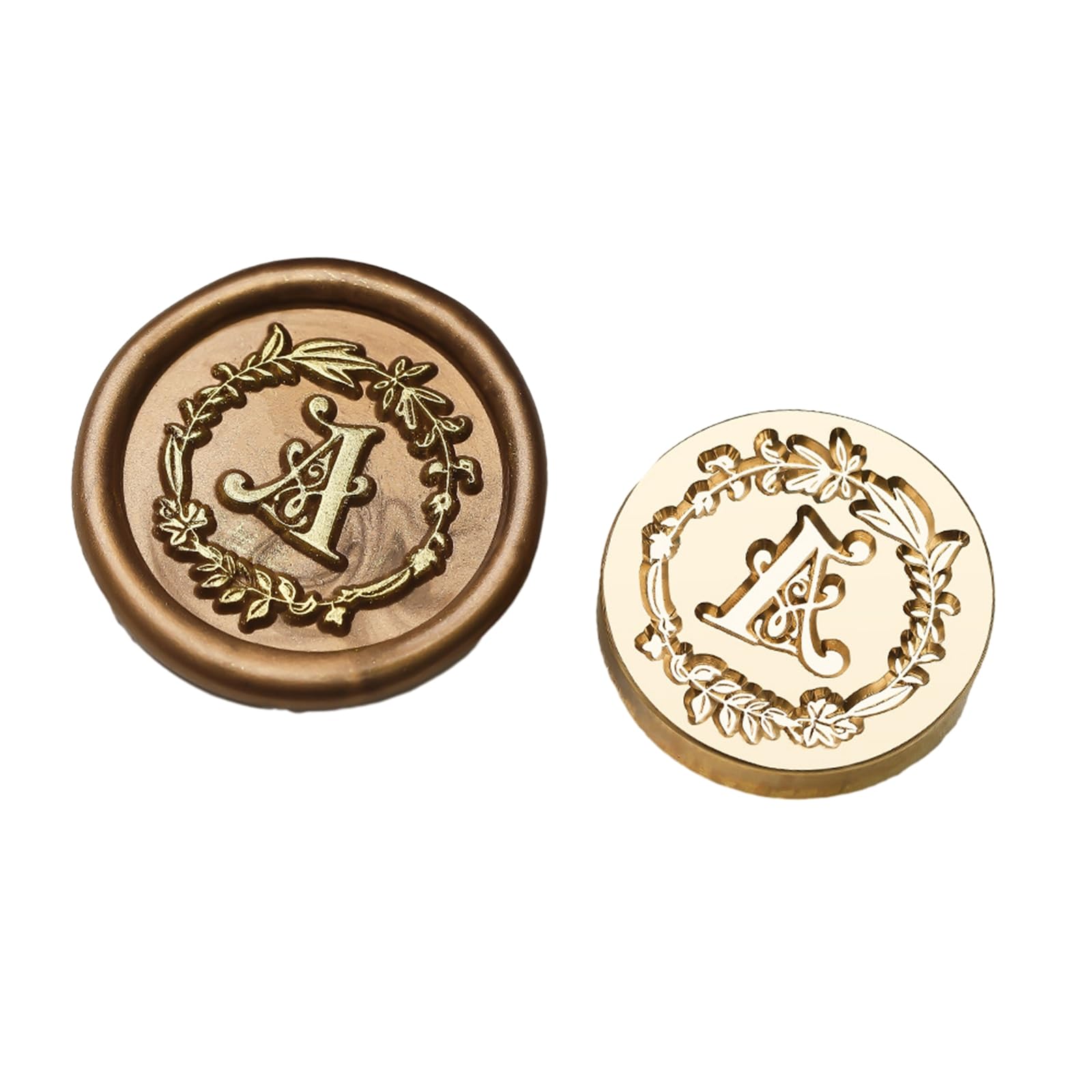 Mekalero F Sealing Wax Stamp Letter Series Seal for Envelope Wedding Invitation Greeting Card Scrapbooking Seal for Wedding Invitation Card Letter Series Sealing