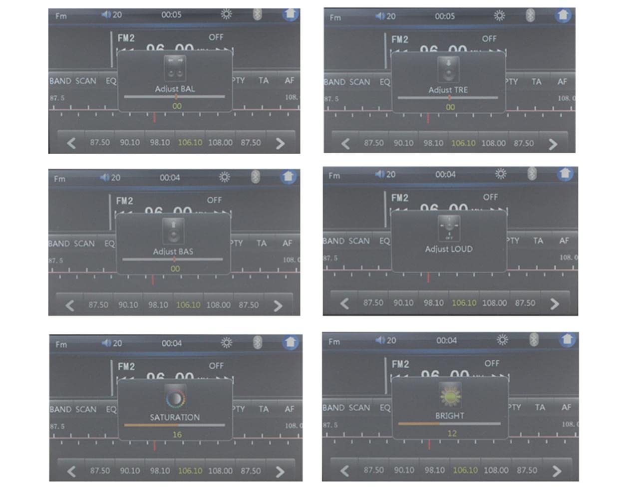 4.1 cal 1 Din Radio samochodowe Audio Stereo 1Din RDS USB Radio AUX FM Stacja Bluetooth z kamer? cofania Pilot zdalnego sterowania
