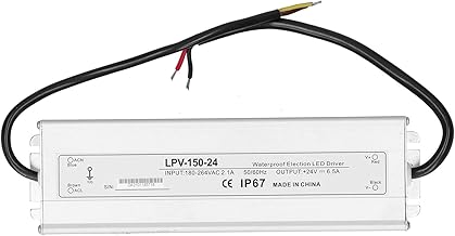 Transformador de LED de tensão constante ao ar livre, transformador de driver de fonte de alimentação de LED prático Estável Conveniente para projeto de computador de luz LED Luz externa