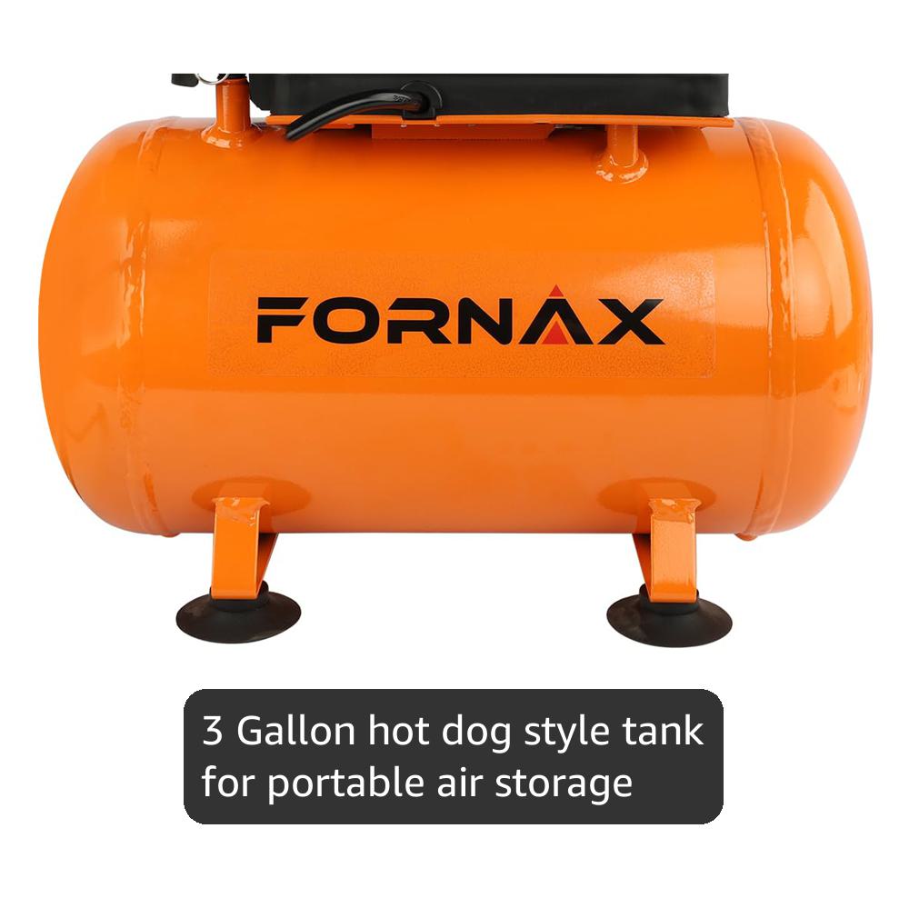Amazon.com: FORNAX 3 Gallon Portable Air Compressor, 110 PSI Hot