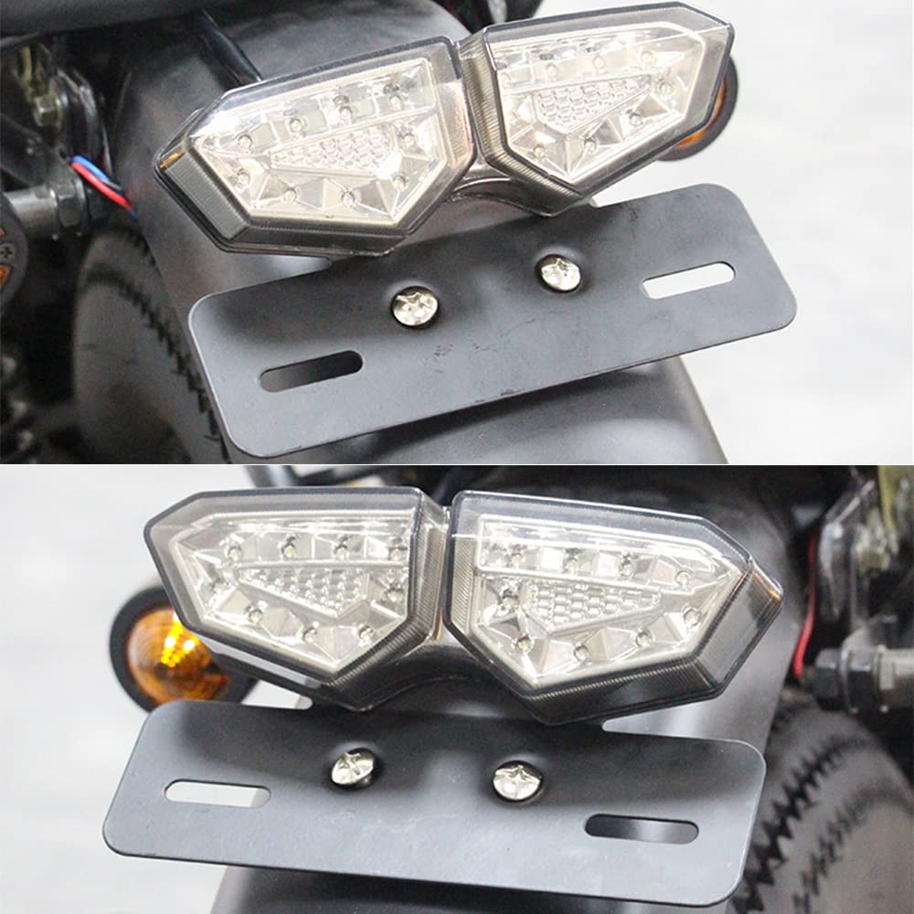 Amslod Achterlicht E-bike 6-48V – Universeel Fietslamp Achter 1.0W