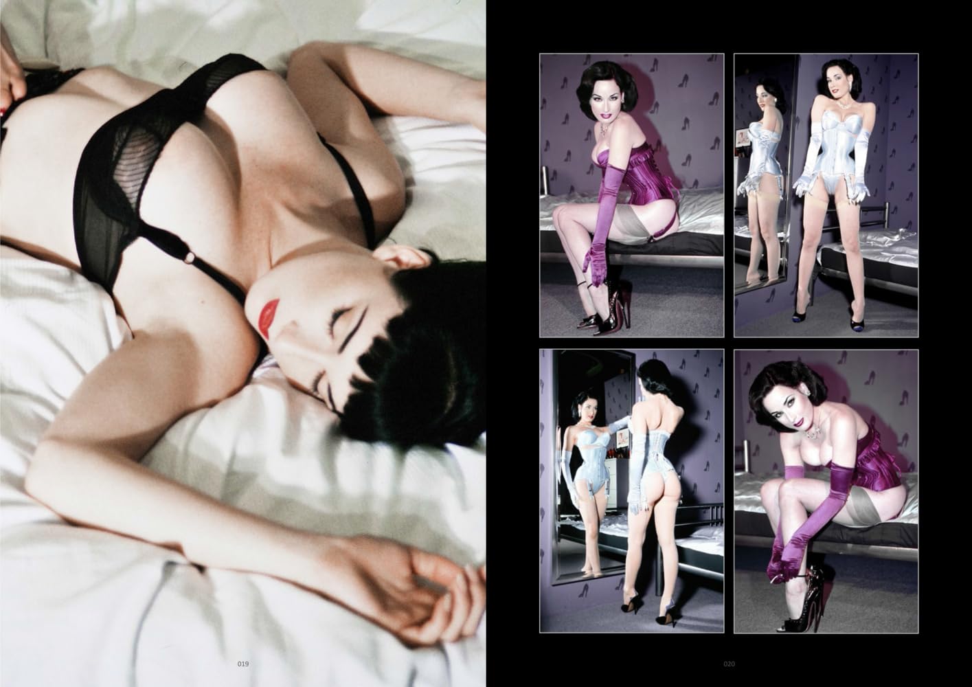 Dita von Teese - The Early Shootings: Unpublished Photographs of Young Dita von Teese in Latex and Corsets and Lingerie: Die frühen Fotoshootings von ... Erotica, sinnliches Latex, Nylon und mehr