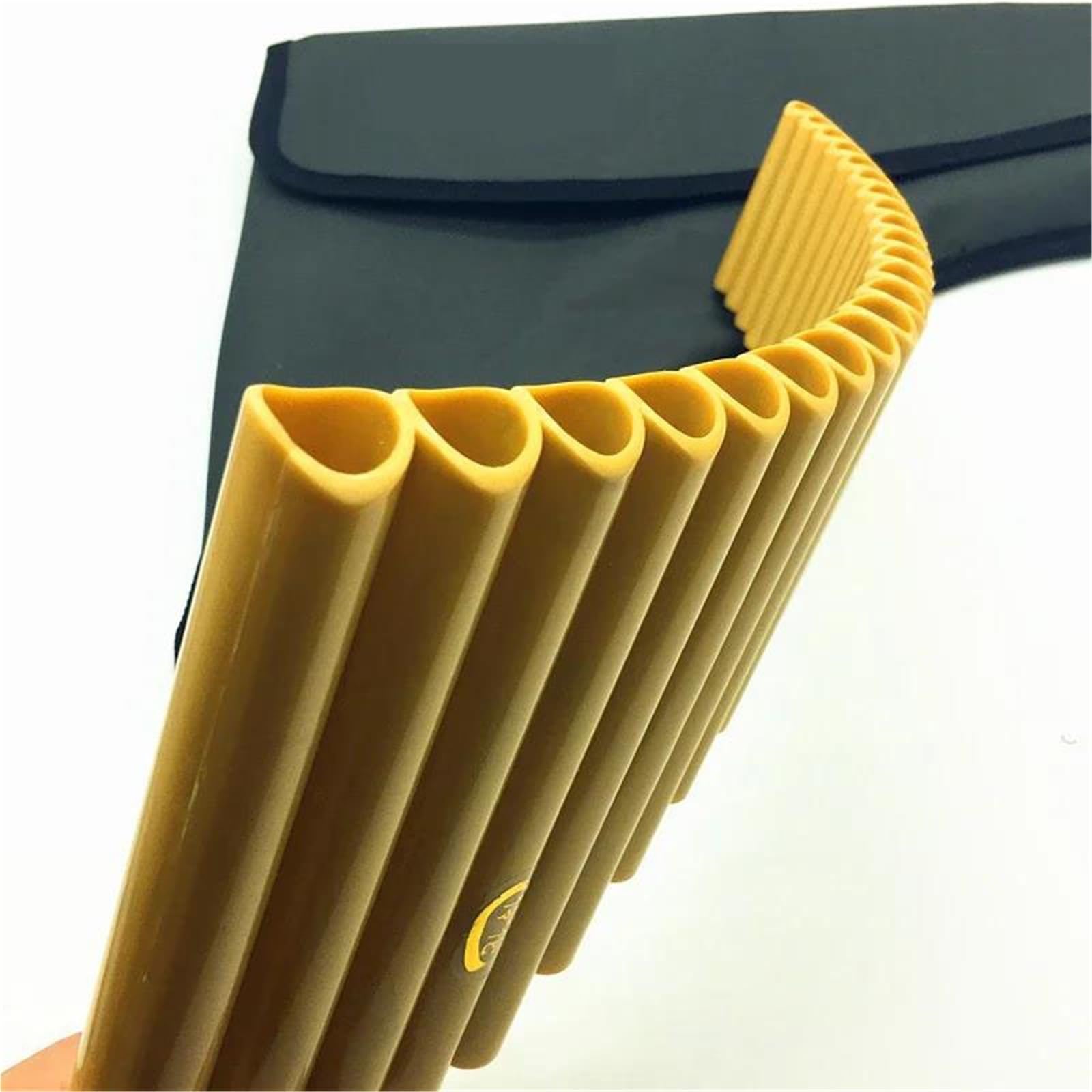 Flauto di Pan in ABS | Scenario di utilizzo Gold: pratica quotidiana, spettacoli teatrali, registrazione musicale(Golden Right Hand)