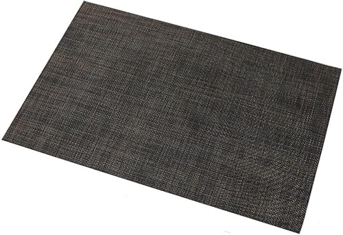 Miniatura 1 de S Saepio - Juego de 6 manteles individuales para mesa de comedor, lavables de PVC, resistente al calor, manteles para mesa y decoración elegante