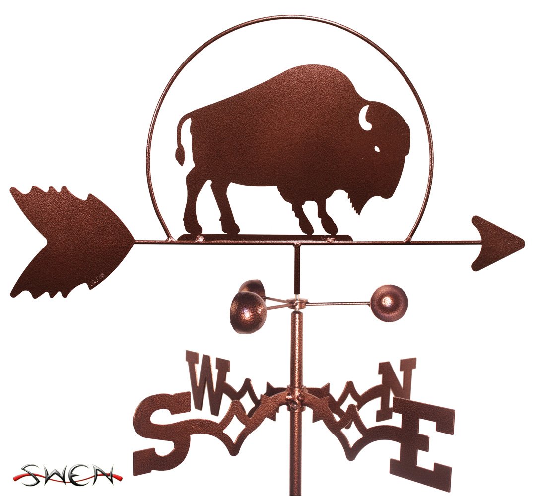 SWEN ProductsBison Buffalo Weathervane (Roof Mount Included)