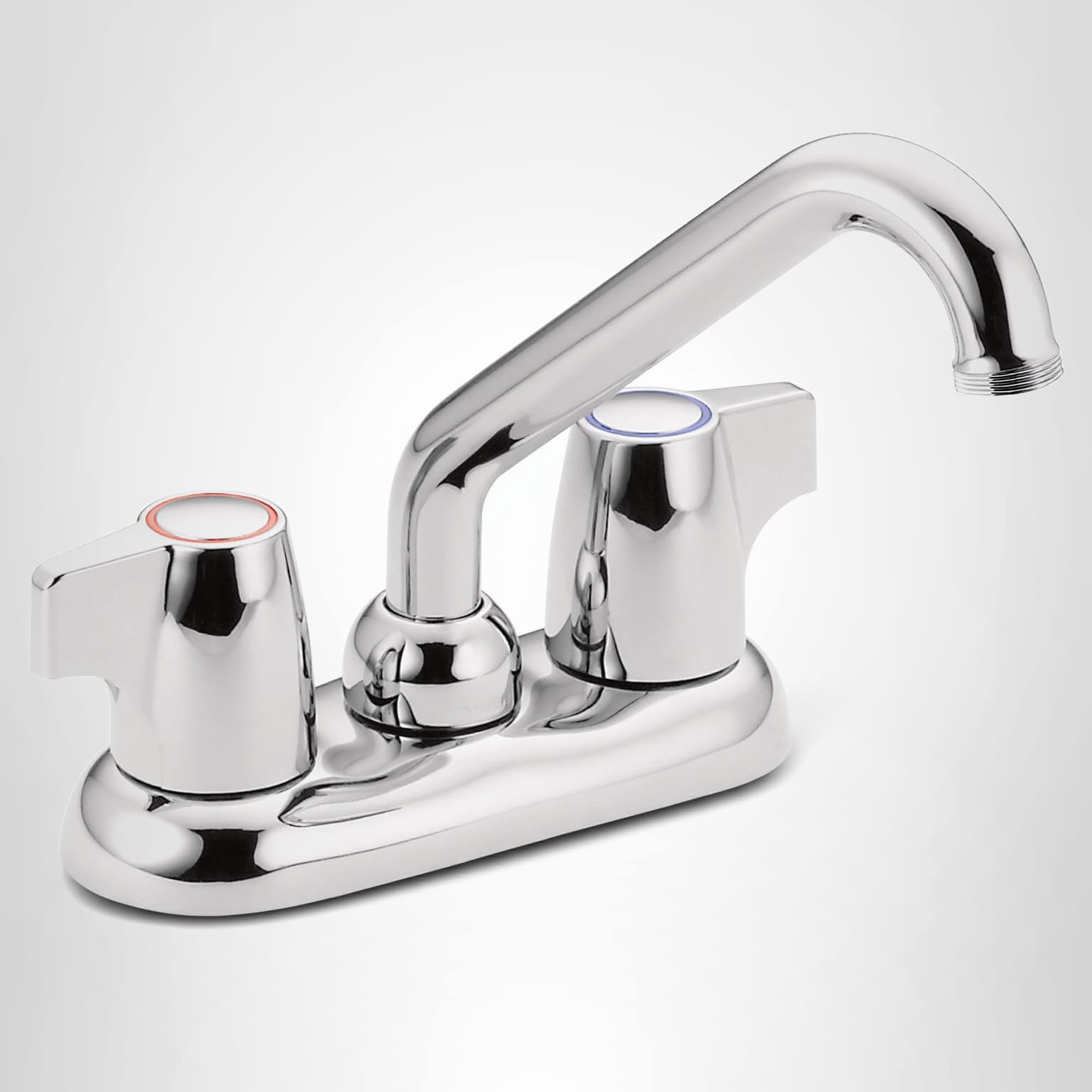 Min.　0430 Moen Chrome Chateau Two-Handle 4-Inch Centerset Utility or Laundry