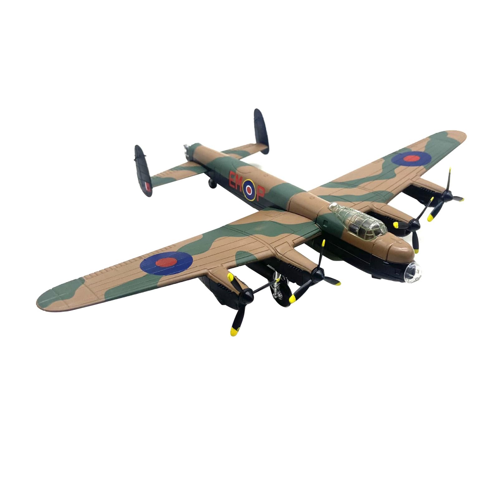 DBEIXIWEI 1:144 Alloy WWII Royal Air Force Avro Lancaster Bomber Aircraft Model Simulation Aviation Science Exhibition Model