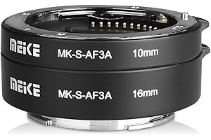 Meike MK-S-AF3A AF Auto Focus Macro Extension Tube Adapter Ring for Sony