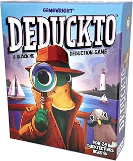 Gamewright - Deduckto - A Quacking Deduction Game - Card Game for Kids Ages 8 and Up - Great for Family Game Night!