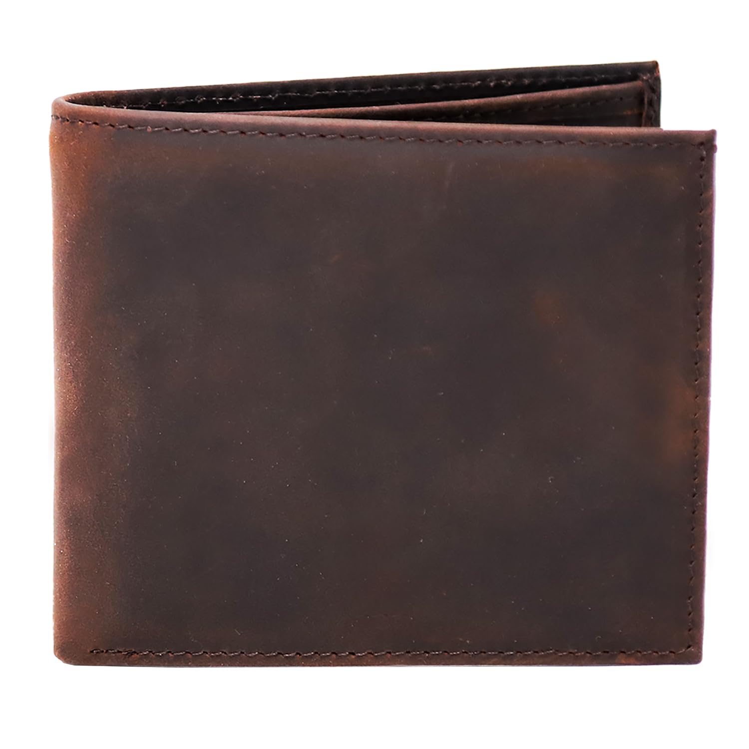 Custom Wallet for Men, Dad, Him, Mens Christmas Gifts, Genuine Leather Wallet with Custom Name for Anniversary, Personalized Unique Design Wallet for Him, Father, Boyfriend, Husband, Grandpa, Son