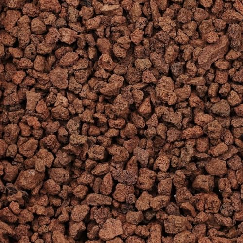 Lavasteine 20L 8-16 mm Garten Lavagranulat Aquarium Lavasteine Grill Aquarium Filtermaterial Lavakies Rot Lavamulch Lavagrill Lava Steine